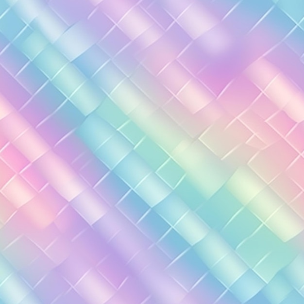 a close up of a colorful background with a pattern of squares generative ai