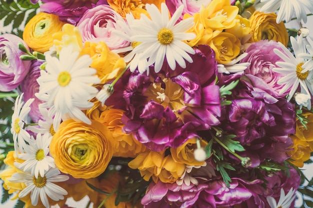 Close-up of colorful flowers