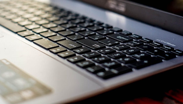 Close-up of computer keyboard