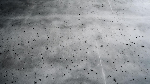 A close up of a concrete floor with the word's on it