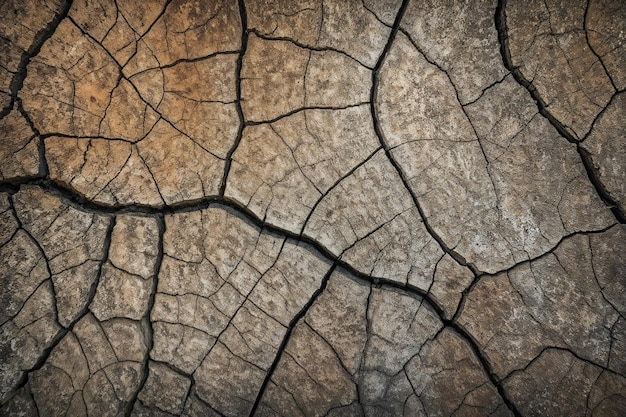 a close up of a cracked cracked and cracked cracked wood