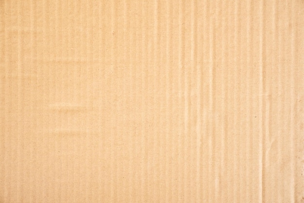 Close up crumpled brown paper box texture and background with copy space