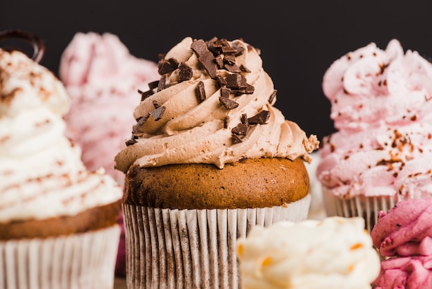 Close-up of a cupcake