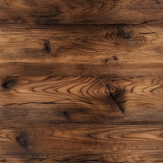 A close up of a dark brown wood floor with a natural pattern.