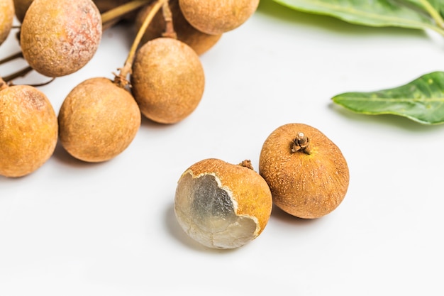 Close-up of delicious pieces of fruit