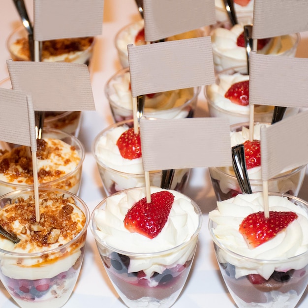 Photo close-up of dessert in plate