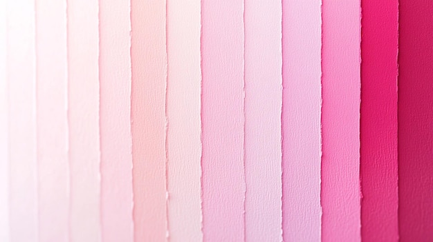 Photo a close up of different colored stripes in pink and white