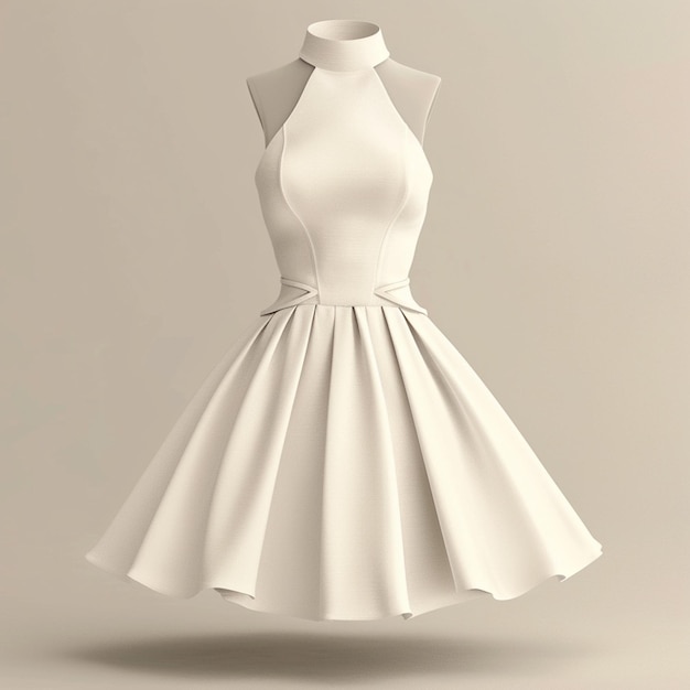 a close up of a dress on a mannequin on a mannequin generative ai