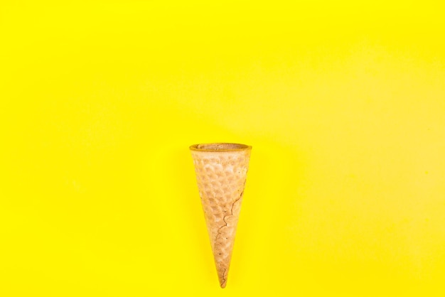 Close-up of drink against yellow background