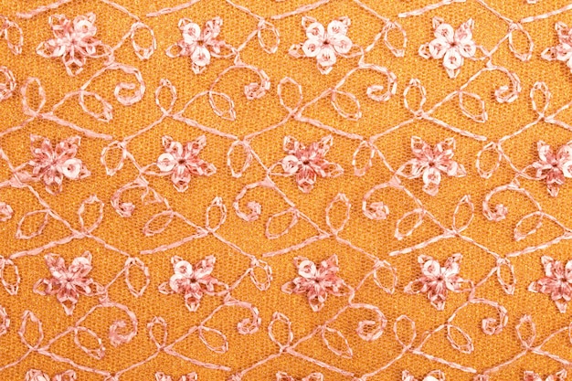 Close up fabric textile texture background