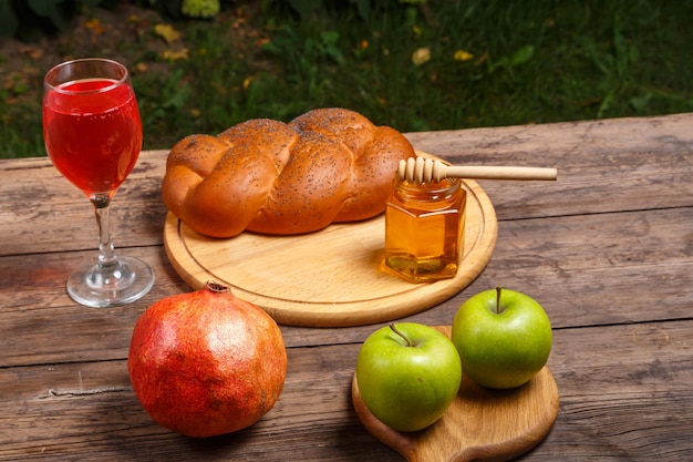 Close-up of food on table