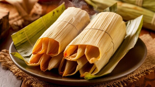 A close up of a freshly made batch of tamales