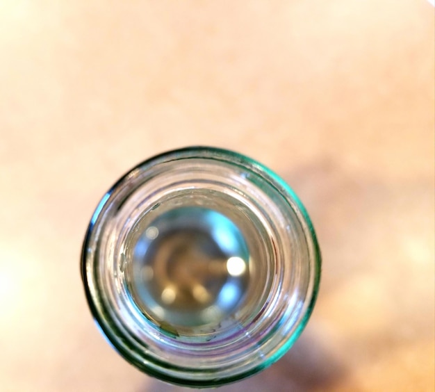 Photo close-up of glass on table