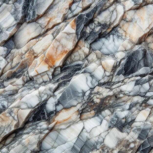 a close up of a granite surface with a black and white pattern