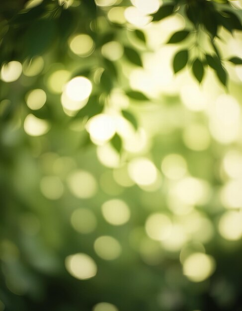 Photo a close up of a green plant with light shining through it