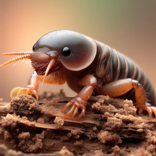 close up of insect macro background