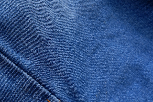 Close up of jeans fabric texture background