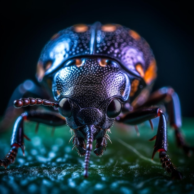 close up ladybug