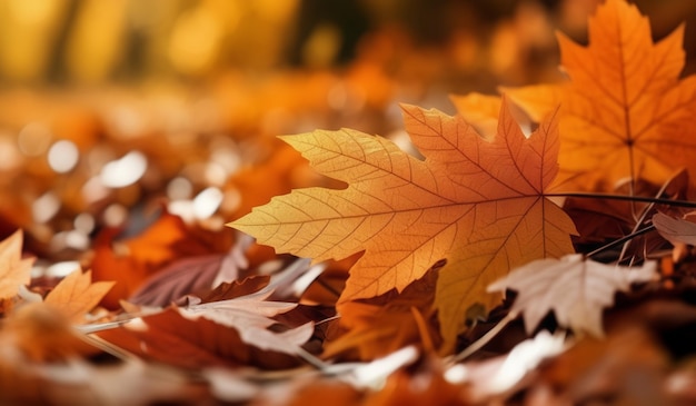 A close up of a leaf that is red and yellow