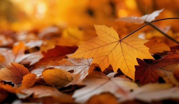 a close up of a leaf that is on a table