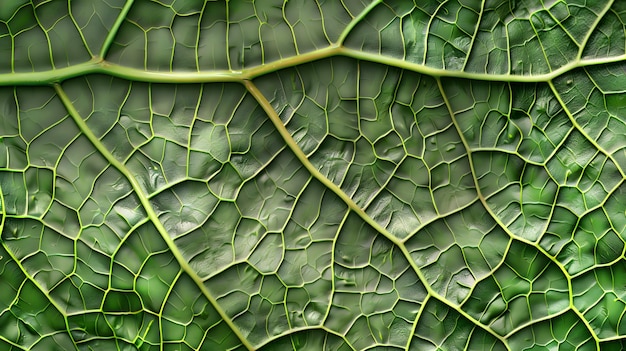 a close up of a leaf with a line through it