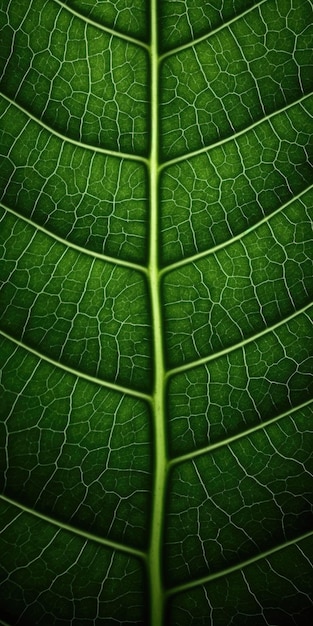 a close up of a leaf