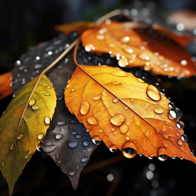 a close up of a leaf