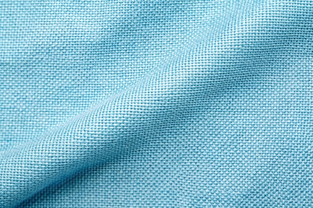 A close up of light blue cotton fabric for a background scrapbook cards web site and other uses