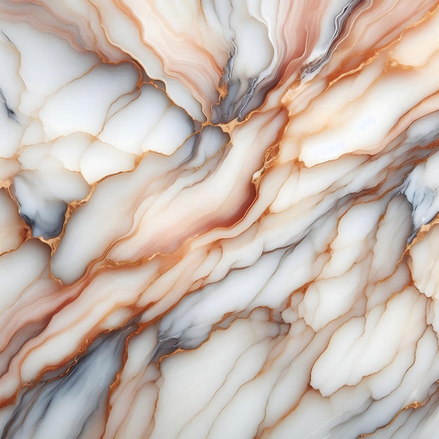 Photo a close up of a marble with a pink and orange color