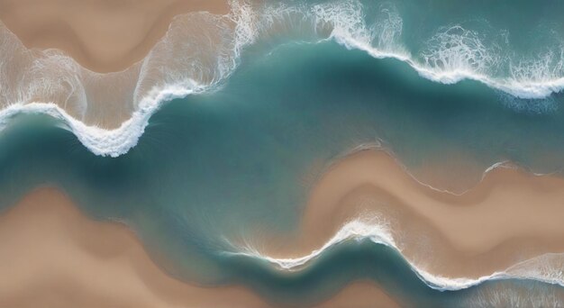 a close up of the ocean with a wave in the middle