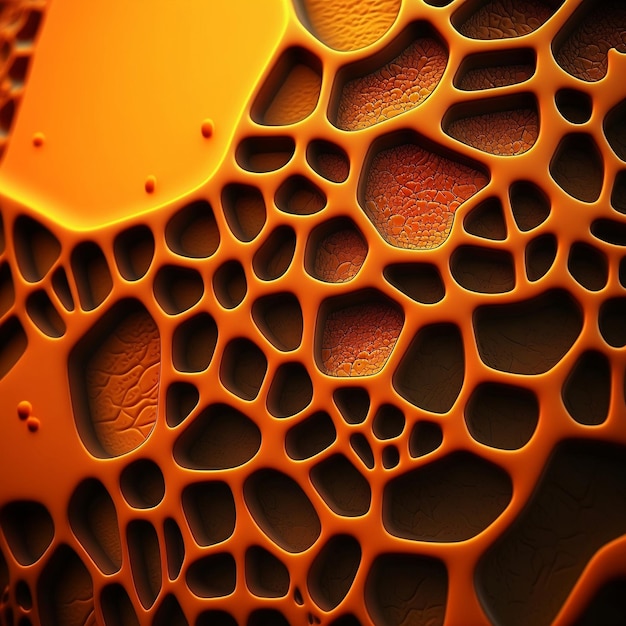 A close up of an orange background with the words'the word'on it '