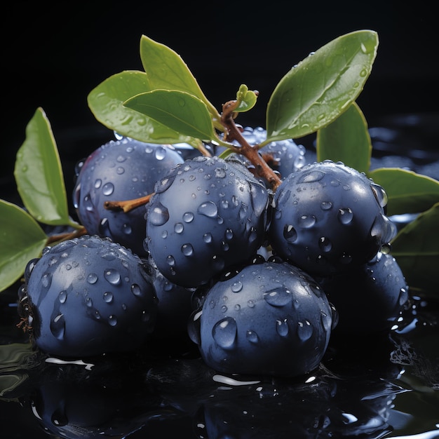 close up photo of fresh fruit Bilberry