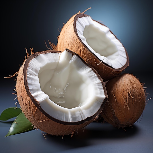 close up photo of fresh fruit Coconut