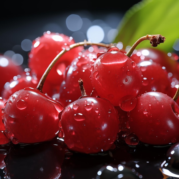 close up photo of fresh fruit Cranberry