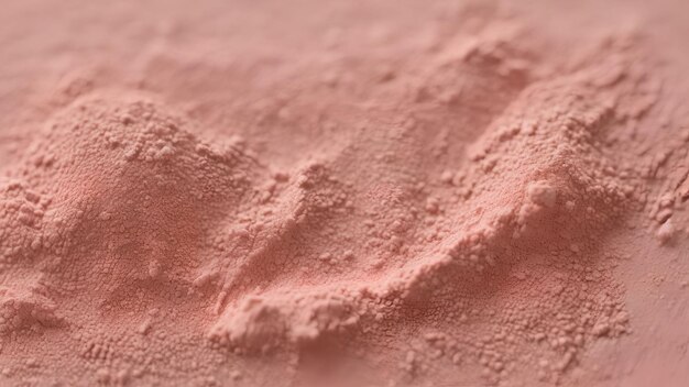 Close up photo of macro powder cosmetic generative art by AI