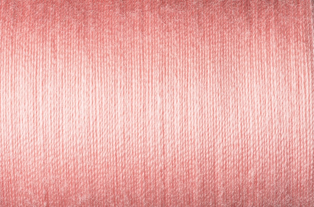 Close up picture of pink thread texture, surface background imange