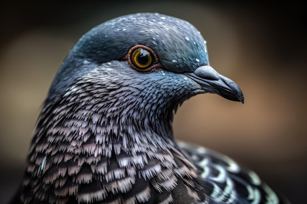 Close up pigeon