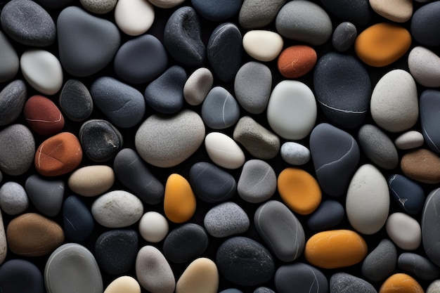 Photo close up of a pile of rocks