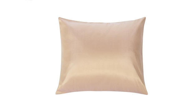 close up of a  pillow on white background