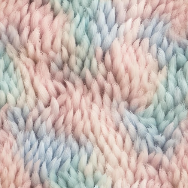 Photo a close up of a pink and blue striped material