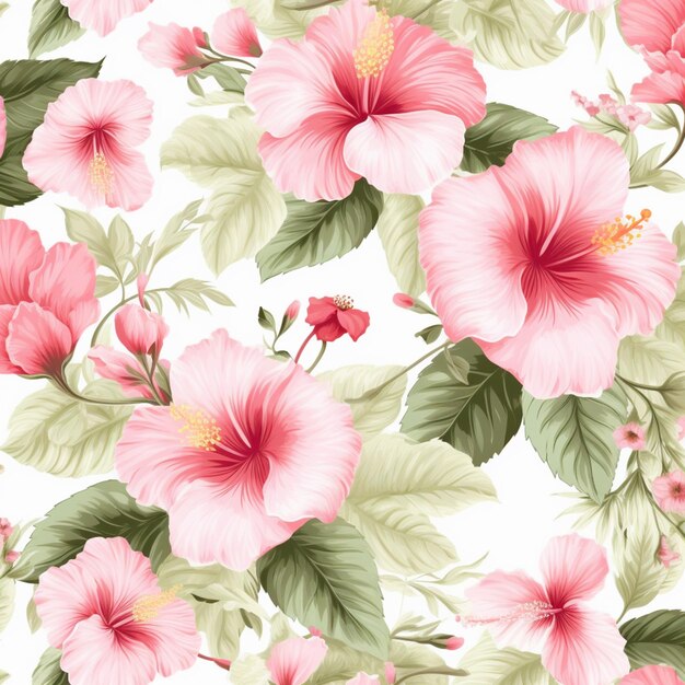 A close up of a pink flower on a white background generative ai