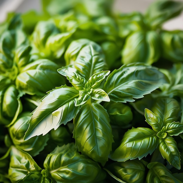 Photo a close up of a plant with green leaves