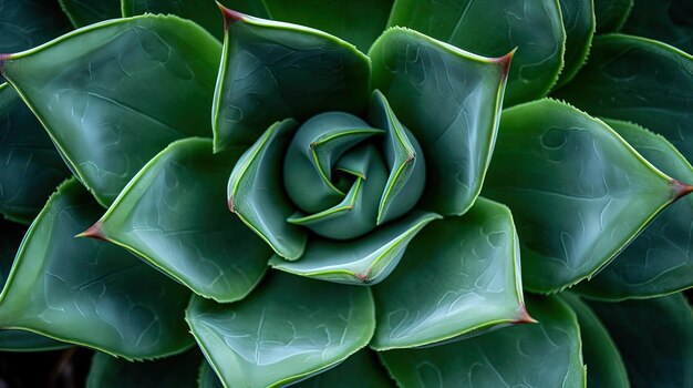 A close up of a plant with a leaf that says'agave'on it