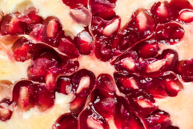 Close-up of pomegranate fruit