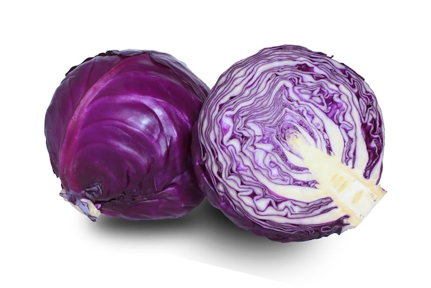 Close-up of purple against white background