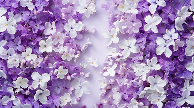 Photo a close up of a purple flower with the word  on it