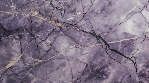 A close up of a purple marble with the word marble on it