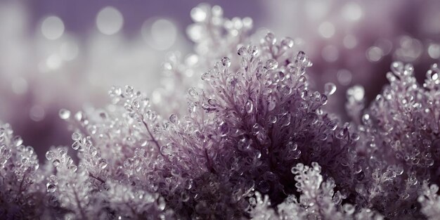 a close up of a purple and white surface