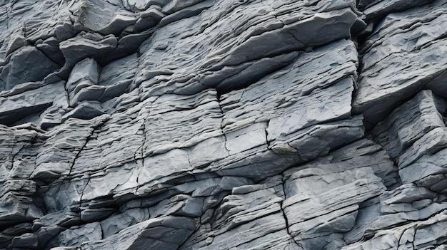 A close up of a rock face with the word sea on it