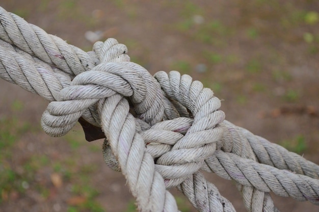 Photo close-up of rope